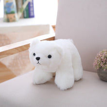 Load image into Gallery viewer, Simulation Polar Bear Animal Plush Toy 29Cm - Gray