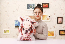 Load image into Gallery viewer, 1Pc 40Cm Cartoon Simulation Dogs And Cat Plush Pillow