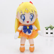 Load image into Gallery viewer, Queen Serenity Sailor Chinbi Moon Venus Jupiter Mercury Uranus Pluto Mars Stuffed Plush Toy N5