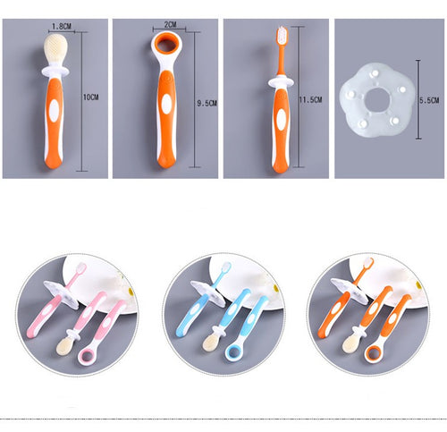 Infant Baby Toothbrush Silicone Baby Care Teether - Combo 5 Units