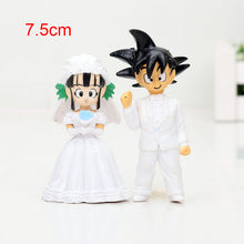 Load image into Gallery viewer, Dragon Ball Z Goku Chichi Wedding Pvc Action Figure Toys - Combo 2 Couples