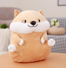 Load image into Gallery viewer, 1Pc 40Cm Evil Emoji Shiba Dogs Plush Toy - Brown