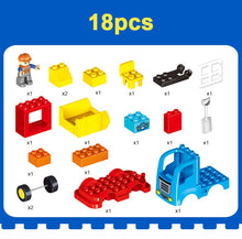 Load image into Gallery viewer, 18Pcs City Big Size Building Blocks Engineering Construction Large Diy Bricks Toys