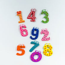 Load image into Gallery viewer, 15Pcs - Set Number Magnetic Refrigerator Stick Figure Math