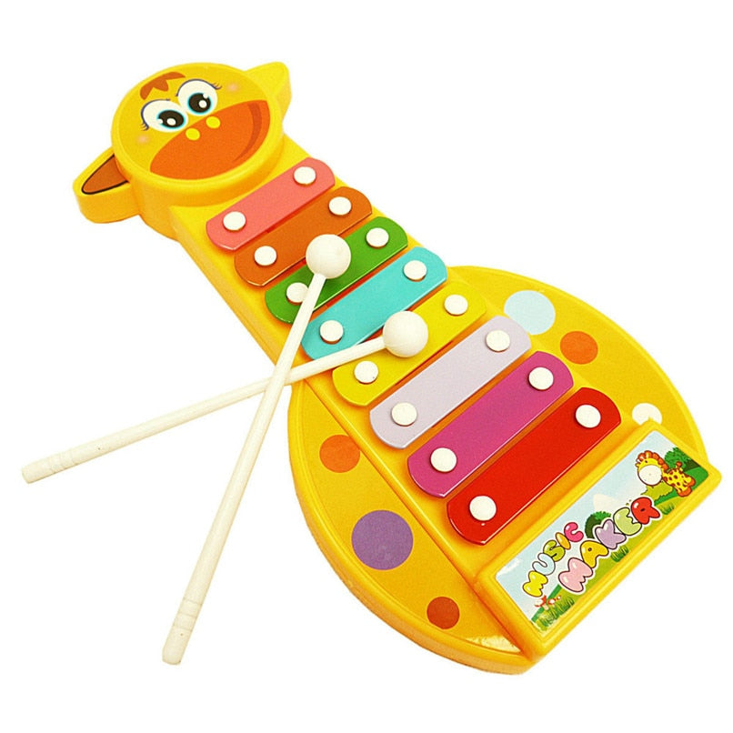 Baby Toys Colorful Baby Kids Musical Toys 8-Note Xylophone Plastic - Combo 5 Units