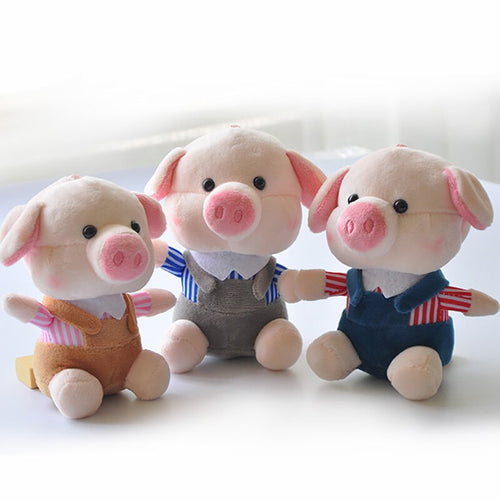 Rompers Pig Animal Dolls 10Cm Baby Plush Toys