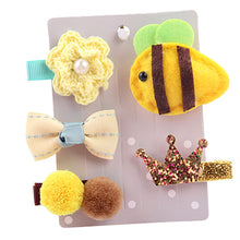 Load image into Gallery viewer, 5Pcs/Unit  New Kids Children Hair Accessories Mini Hairpins - Combo 5 Units