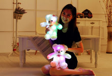 Load image into Gallery viewer, 1Pcs 35Cm 2018 Style Teddy Bear Plush Toys Glow Colorful