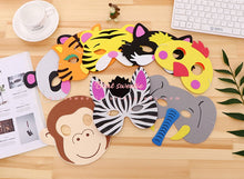 Load image into Gallery viewer, Funny Cartoon Zoo Jungle Party Animal Masks - Combo 5 Units