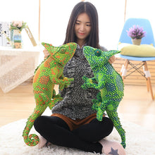 Load image into Gallery viewer, 1Pc 80Cm Giant Simulation Reptiles Lizard Chameleon Plush Toys