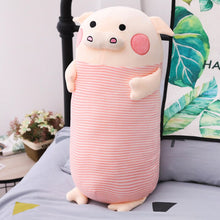 Load image into Gallery viewer, 100Cm Soft Sleeping Pig Plush Toy Stuffed - Green