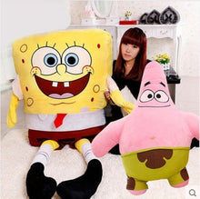 Load image into Gallery viewer, 1Pc 60 70Cm Giant Creative Spongebob Patrick Plush Toy