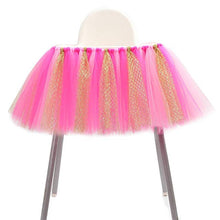 Load image into Gallery viewer, 1St Birthday Tutu Skirt For High Chair