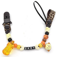Load image into Gallery viewer, 13 Styles Baby Cartoon Pacifier Clip Chain - Combo 5 Units