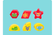 Load image into Gallery viewer, 15 Holes Intelligence Box Wooden Geometry Shape