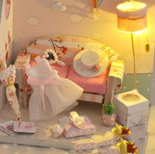 Load image into Gallery viewer, Diy Doll House With Cover Light Gift
