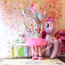 Load image into Gallery viewer, Pink Little Horse Pony Foil Balloons Animal - Combo 5 Units