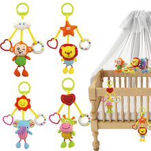Load image into Gallery viewer, Cartoon Monkey Baby Bed Stroller Hanging Rattles - Combo 5 Units