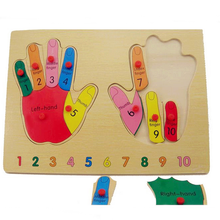 Load image into Gallery viewer, 1 Set A Pair Of Hands Or Feet Intelligence Puzzle
