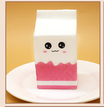 Load image into Gallery viewer, Super Squishy Milk Box Jumbo Squeeze French Fries Squish Antistress Toys N6 White