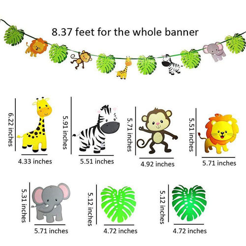 Dinosaur Banner Set Dino Themes Event - Combo 5 Units