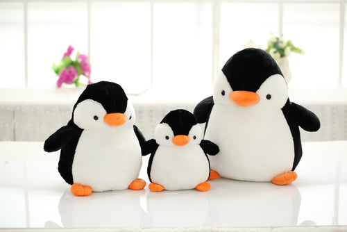 3 Penguin Madagasga Dolls Cute - Different Size
