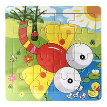 Load image into Gallery viewer, Kids Baby Boys Girls Wooden Cartoon Jigsaw Toys - Combo 5 Units