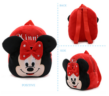 Load image into Gallery viewer, Plush Toy Backpack For Children - Red Minnie