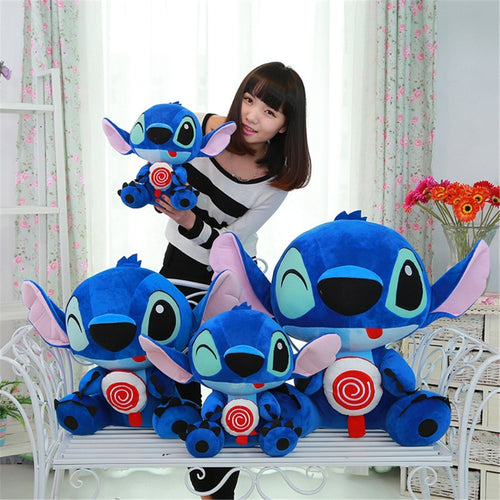 1Pc Big Size Plush Cartoon Cute Creative Lollipop Blink Stitch Stuffed