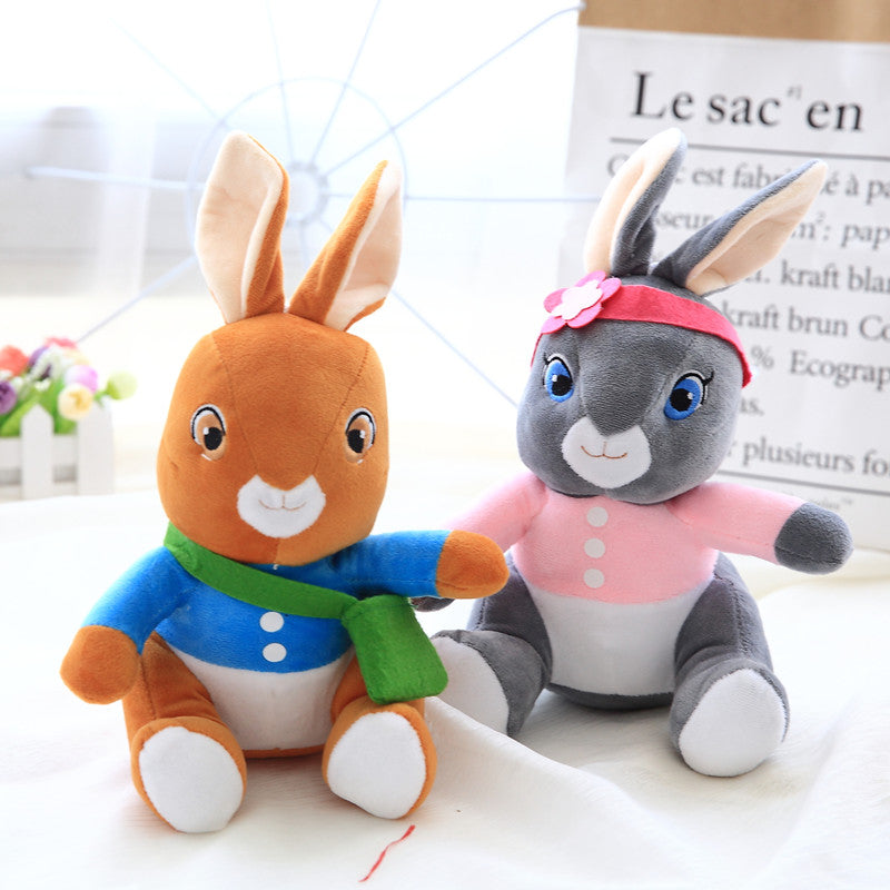 2 Pieces In A Lot 28 Cm Soft Peter Rabbit Lily Plush Toy