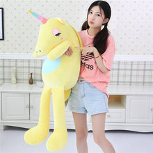 Load image into Gallery viewer, 1Pc 60-160Cm New Large Soft Unicorn Animal Plush Toy