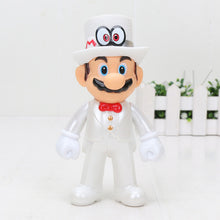 Load image into Gallery viewer, Super Mario Bros Odyssey Bowser Koopa Troopa Yoshi Mario Luigi Wario Donkey Kong Peach Mushroom Figure Toys Model Dolls  - Combo  5 Pcs
