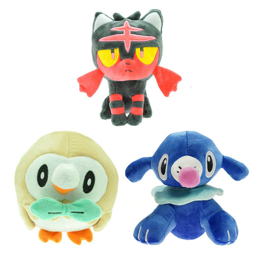 Rowlet Otarriinae Litten Animal Dolls 16-20 Cm Baby Plush Toys