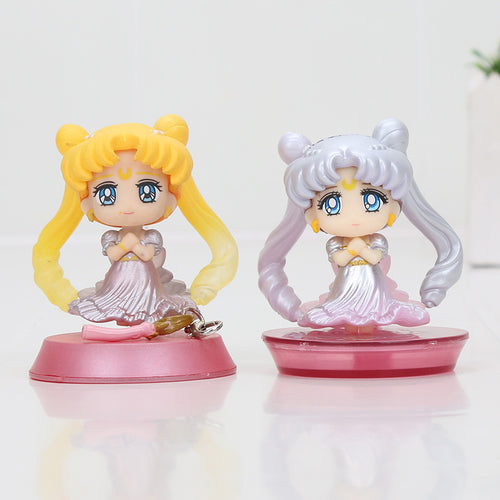 Sailor Moon Usagi Tsukino Pvc Action Figure Toys - 3Pcs/Combo