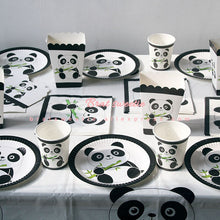 Load image into Gallery viewer, Dinosaur Mermaid Unicorn Party Paper Plates Pink - Combo 5 Units