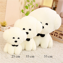 Load image into Gallery viewer, 1Pc 55Cm Giant Cartoon White Dog Stuffed Plush Doll