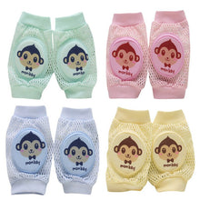 Load image into Gallery viewer, 4 Color Cartoon Baby Safety Crawling Elbow - Combo 5 Pairs