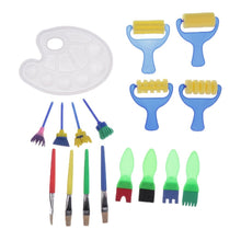 Load image into Gallery viewer, 17Pcs Diy Painting Tool Kit Sponge Brush Paint Brush
