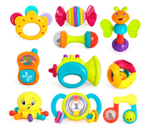 Load image into Gallery viewer, Baby Toys Animal Hand Bells Baby Rattle - Combo 5 Units