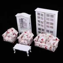 Load image into Gallery viewer, 1.12 Scale Dollhouse Living Room Furniture Set