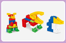 Load image into Gallery viewer, 137Pcs Marble Race Run Balls Rolling Track Building Blocks Compatiable Legoe Duplo Kids Big Size