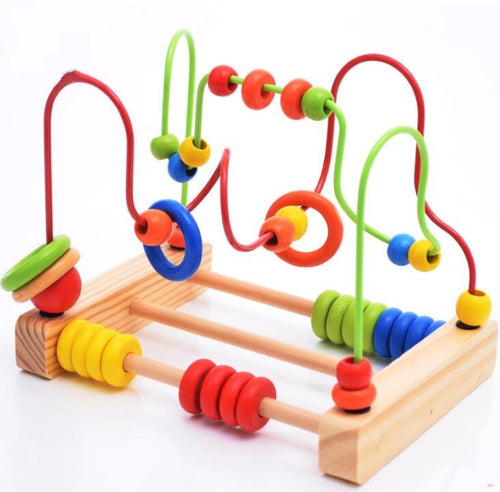 Counting Circles Bead Abacus Wire Maze Roller Coaster