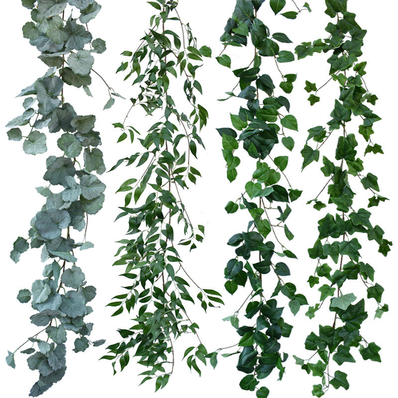 1.7M Artificial Plants Fake Leaves Ivy Vine Leaf Garland Hanging Decoration