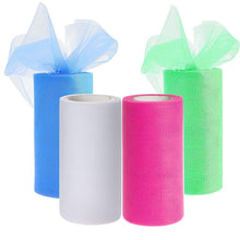 Load image into Gallery viewer, 25 Yards Tulle Roll Chair Table Skirt Photography - Combo 5 Units
