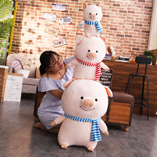 Load image into Gallery viewer, 30-55-80 Cm Soft Scarf Pig Adorable Plush Toy