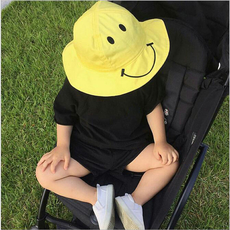 Baby Caps Smile Girl Boys Cap Summer Hats - Combo 4 Units
