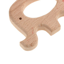 Load image into Gallery viewer, 15Pcs Natural Wooden Teether Cartoon Animal Shape