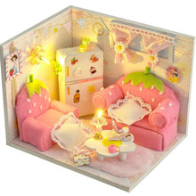 Load image into Gallery viewer, Handmade Doll House Furniture Miniatura Diy Doll Houses