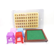 Load image into Gallery viewer, 1.12 Scale Dollhouse Living Room Furniture Mahjong Game Table