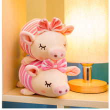 Load image into Gallery viewer, 2 Kinds Pink Pig Plush Toy 22Cm Plush Dolls